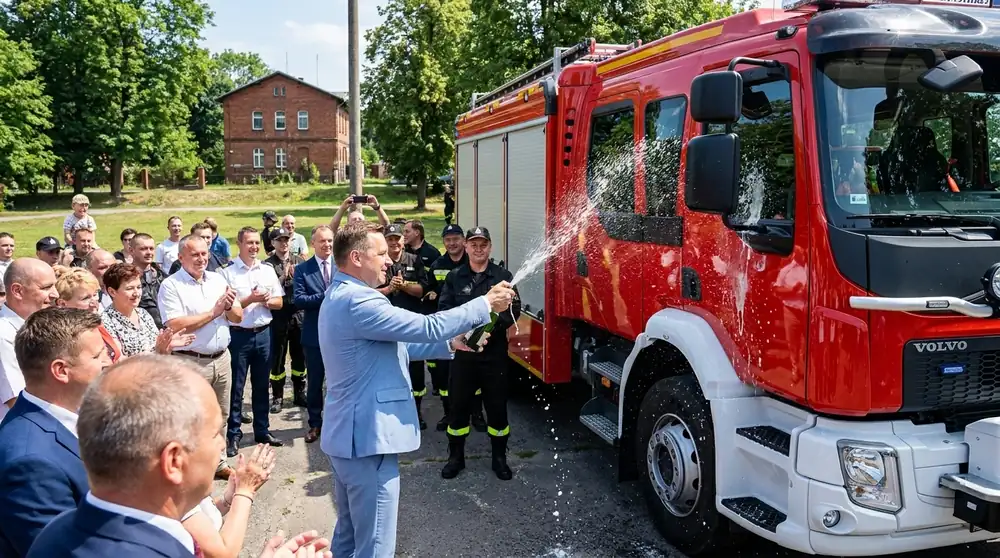 Nowy wóz strażacki dla OSP Rumia