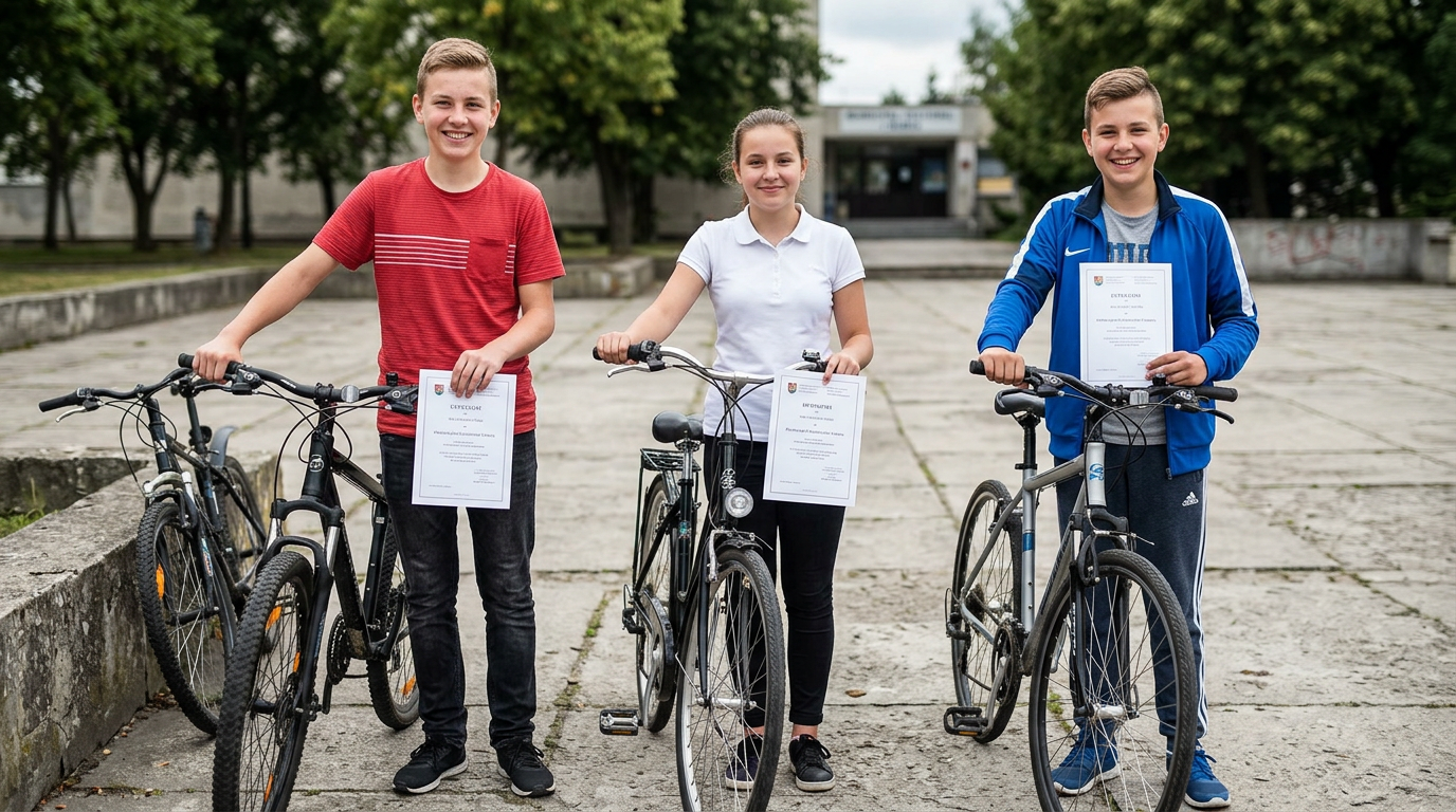 Laureaci konkursu „Rowerowa Wiosna 2026”