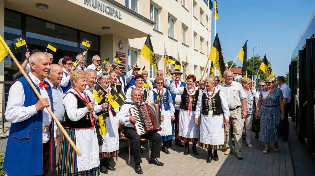 Rumianie wyruszyli na Światowy Zjazd Kaszubów