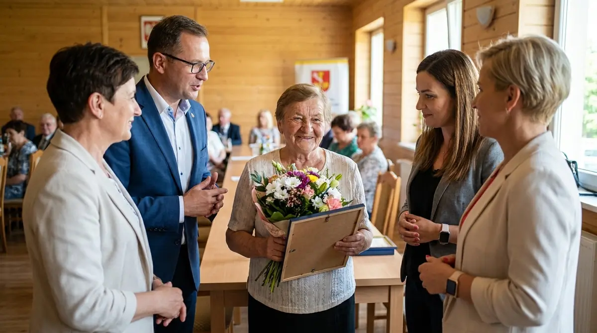 Rumianka nagrodzona przez marszałka