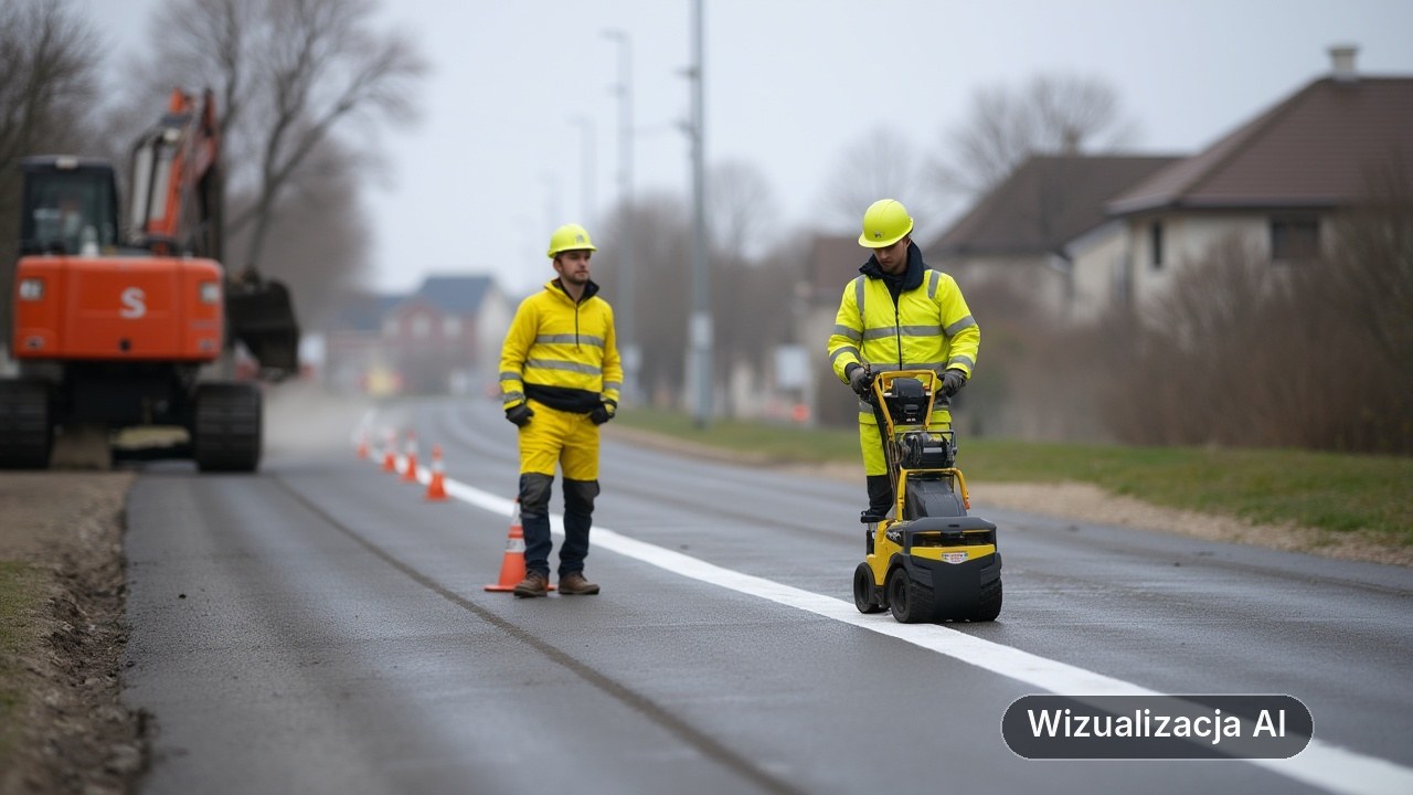 Zmiany dla kierowców w Rumi (wizualizacja AI)