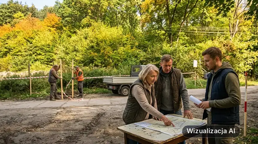 Miasto powiększy parking przy Górze Markowca (wizualizacja AI)