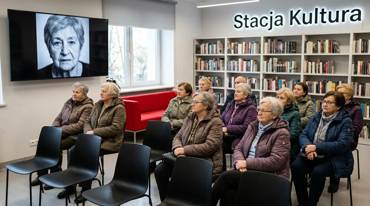 Spotkanie z ocalałą z Holokaustu w Rumi
