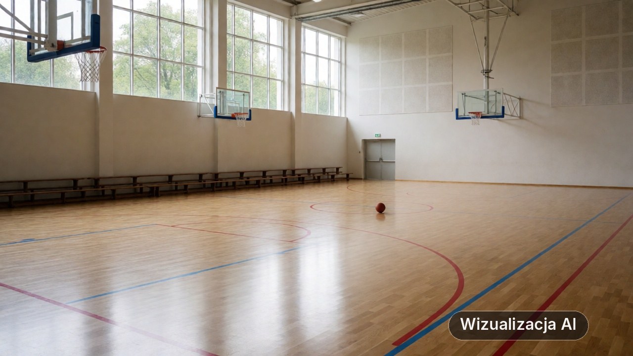 Nowy obiekt sportowy w Rumi oficjalnie otwarty (wizualizacja AI)