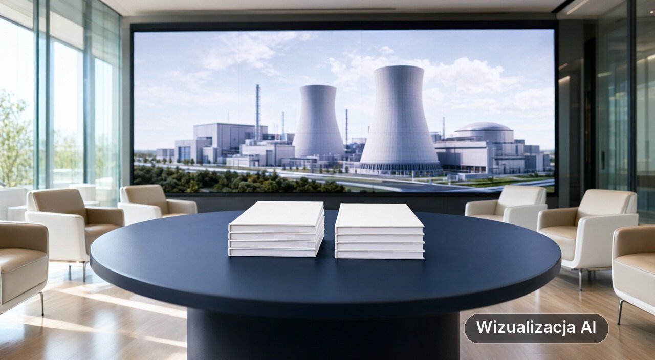 Atomowa przyszłość Rumi. Nowa współpraca dla edukacji kadr (wizualizacja AI)
