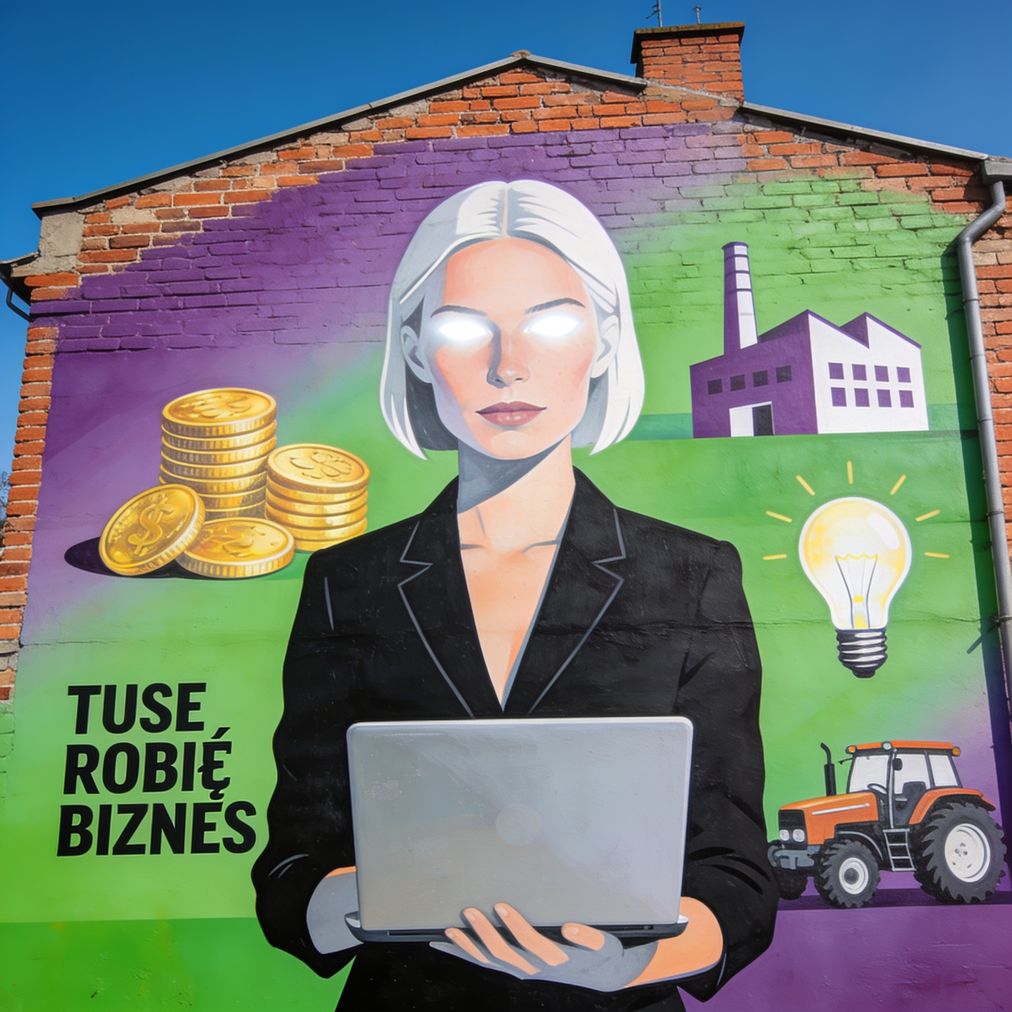 Nowy mural TUSE zdobi Bank Rumia Spółdzielczego